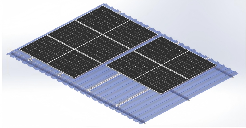 ¿Cómo montar un panel solar en el techo?