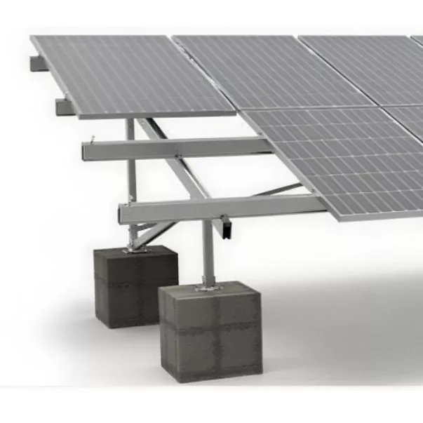¿Qué son los sistemas de kits de montaje solar para techos planos?