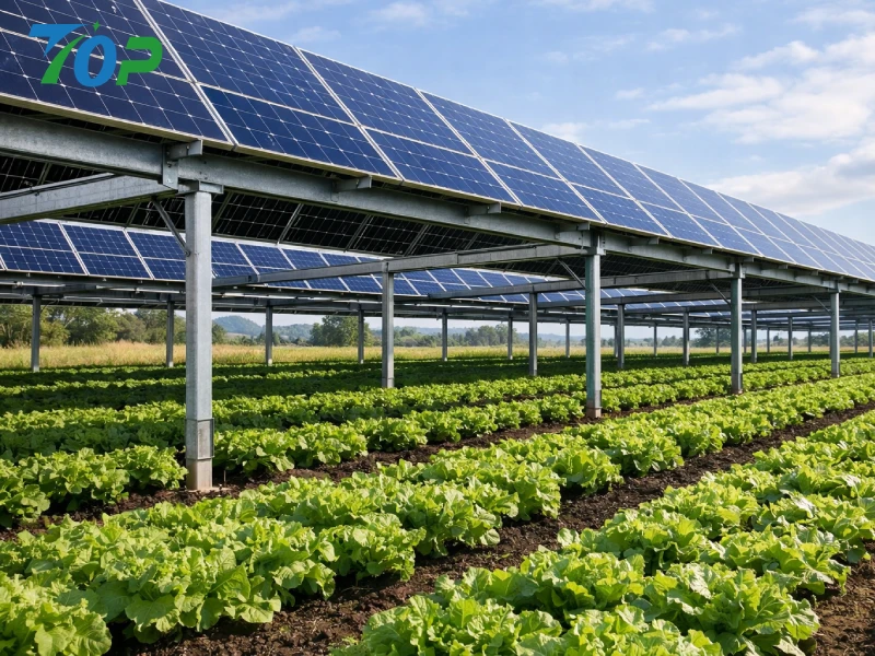 Agrivoltaics: cómo cultivar cultivos de alto rendimiento bajo paneles solares