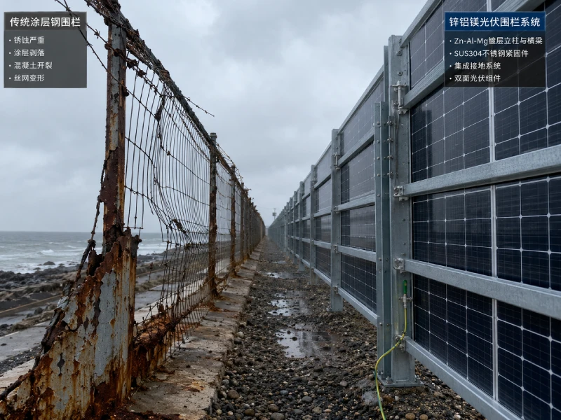 Valla solar frente a valla tradicional: ¿cuál ofrece un mejor valor a largo plazo para los proyectos solares?
