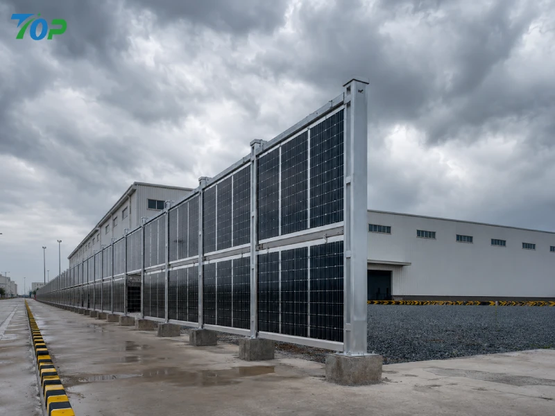 Cercado solar integrado: la combinación perfecta de estética, seguridad y energía renovable Cercado solar integrado: la combinación perfecta de estética, seguridad y energía renovable
