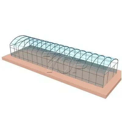 Sistema de montaje solar para cobertizo agrícola