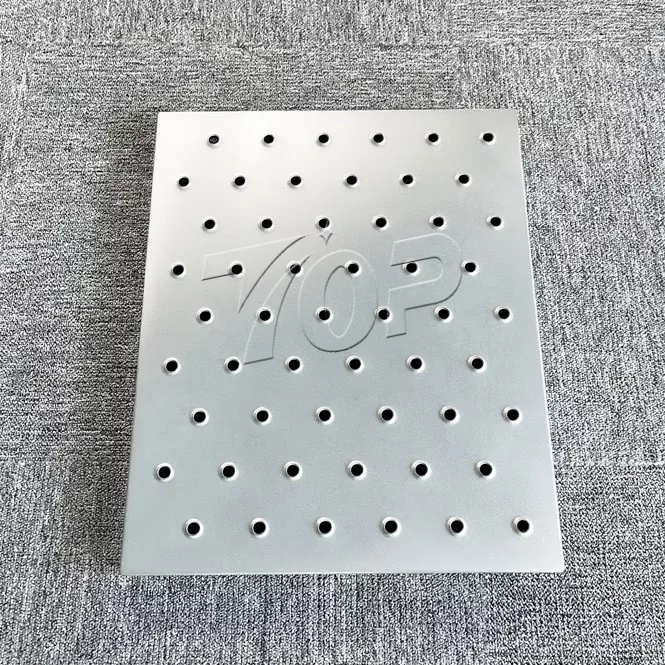 Rejilla de acero para pasarela de techo