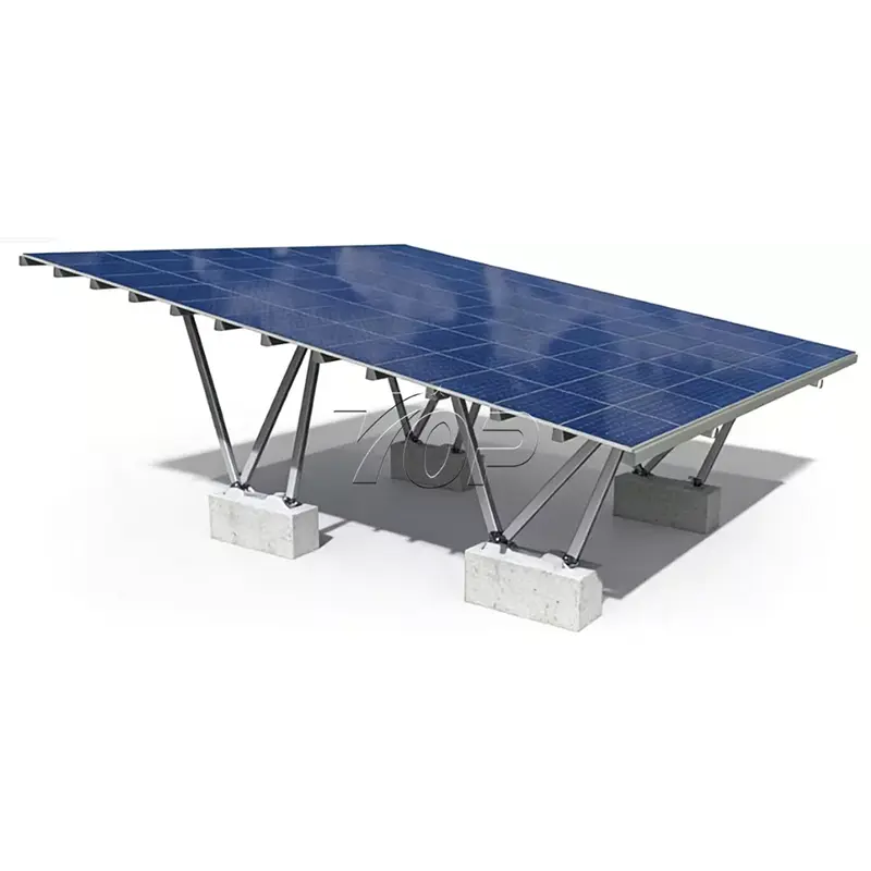 Estructuras de cocheras solares
